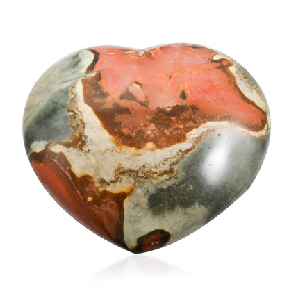 Multi Jasper Heart – Add Color and Charm to Your Decor