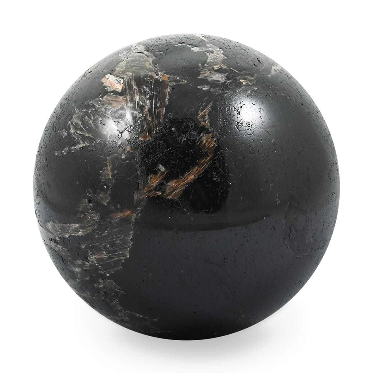 Black Tourmaline Sphere – Grounding Energy for Your Space