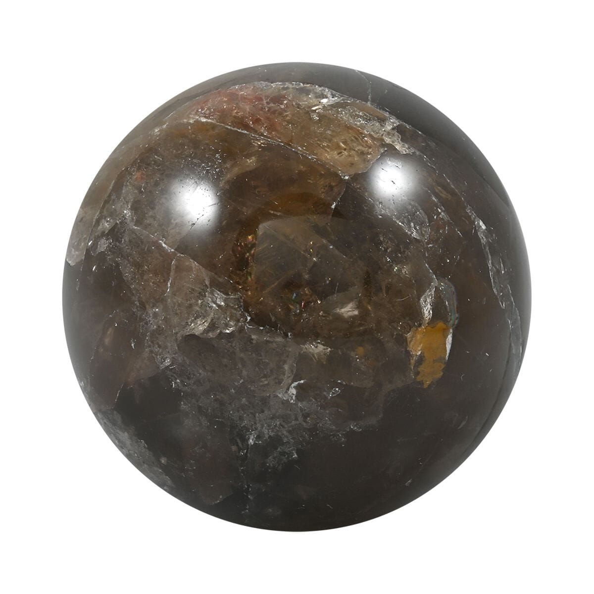 Smoky Quartz Sphere – A Symbol of Strength and Calm