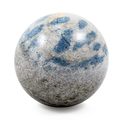 Natural Blue Quartz Sphere – Decorative Gemstone for Every Room