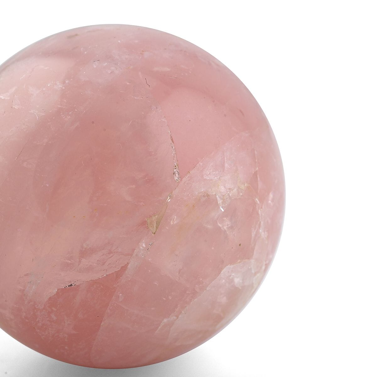 Natural Rose Quartz Sphere – Add Soft Elegance and Energy to Your Decor