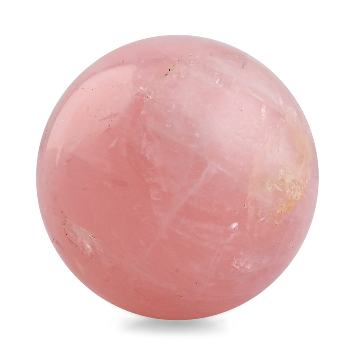 Natural Rose Quartz Sphere – Add Soft Elegance and Energy to Your Decor