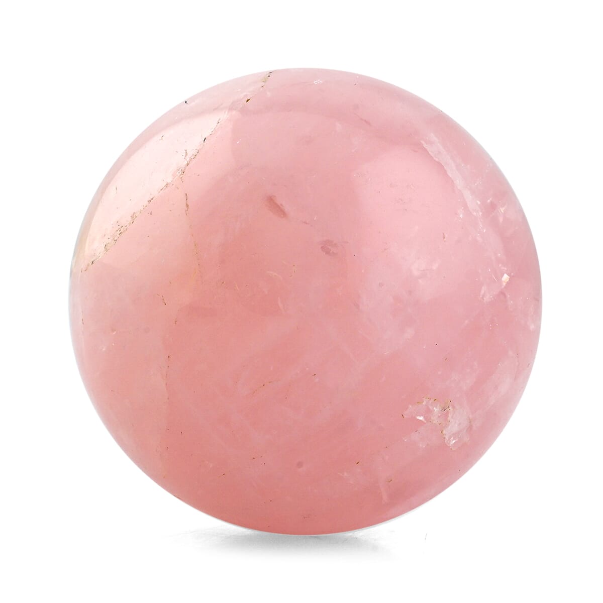 Natural Rose Quartz Sphere – Add Soft Elegance and Energy to Your Decor