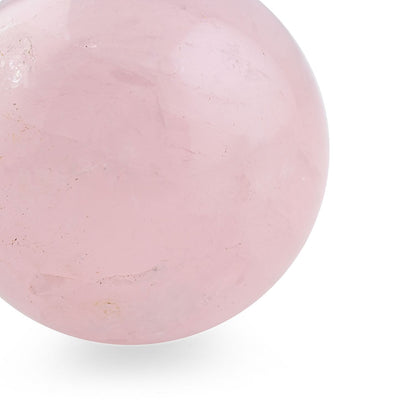 Natural Rose Quartz Sphere – Add Soft Elegance and Energy to Your Decor