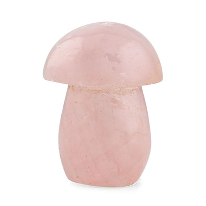 Rose Quartz Mushroom – A Beautiful Gemstone Figurine for Your Space