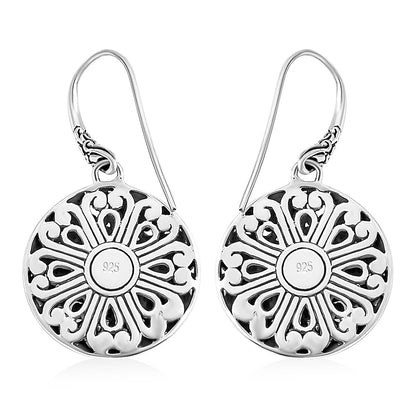 Bali Legacy Sterling Silver Floral Earrings – A Timeless Expression of Craftsmanship and Beauty