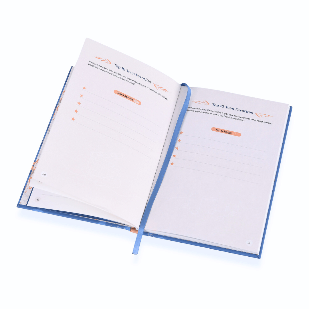 Mom’s Story Journal - A Gift of Love, Wisdom, and Memories