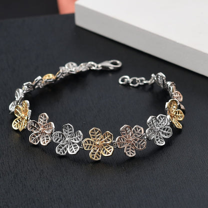 DJOY Floral Elegance Bracelet – A Touch of Timeless Luxury