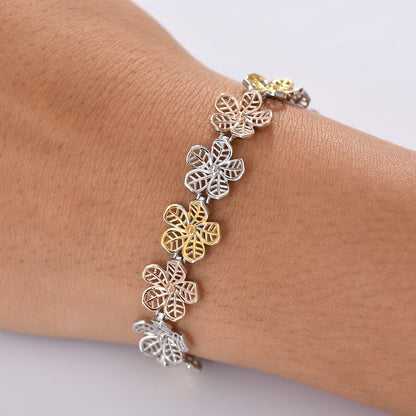 DJOY Floral Elegance Bracelet – A Touch of Timeless Luxury
