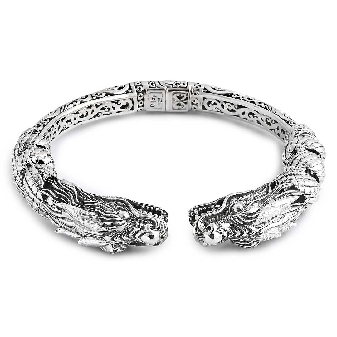 Bali Legacy Twin Dragon Bangle
