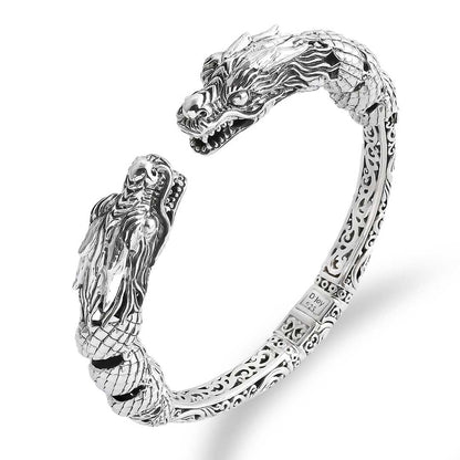 Bali Legacy Twin Dragon Bangle