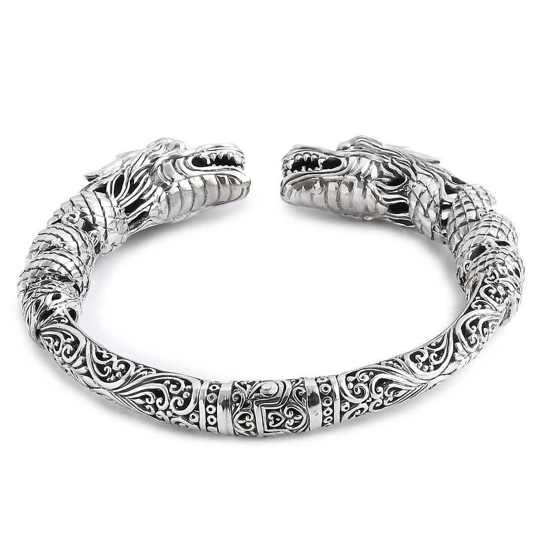 Bali Legacy Twin Dragon Bangle