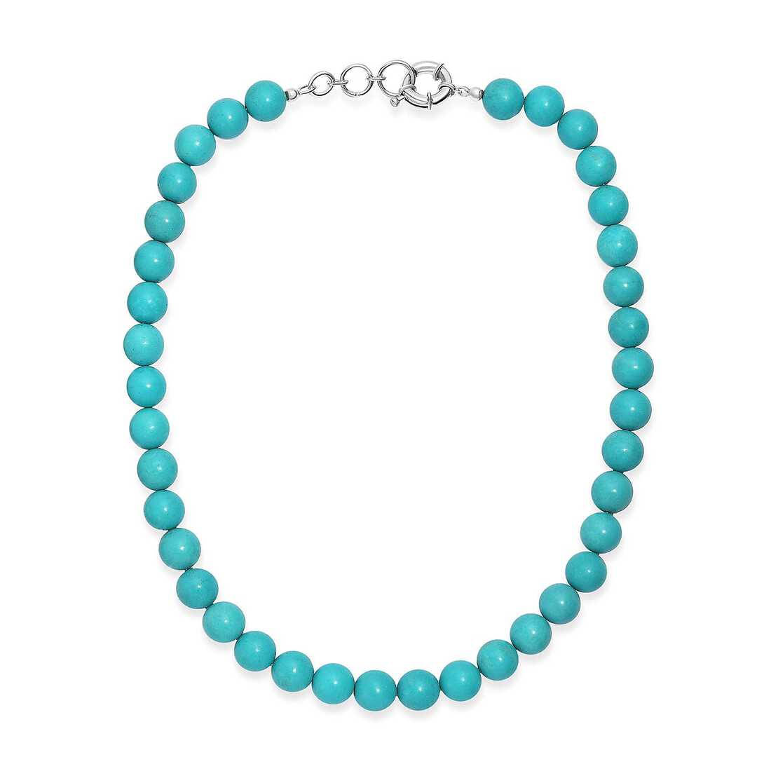Blue Howlite Bead Necklace – Calm You Can Wear