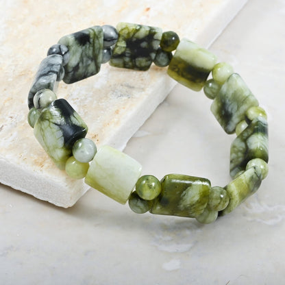Gemstone Tanker Bracelet – For Strength & Courage