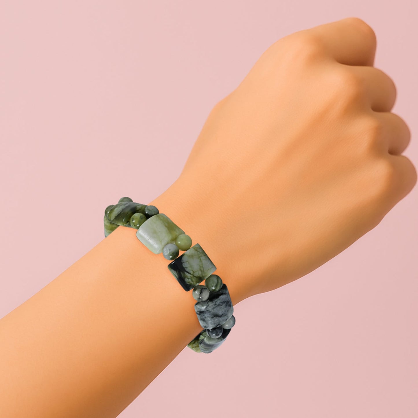 Gemstone Tanker Bracelet – For Strength & Courage
