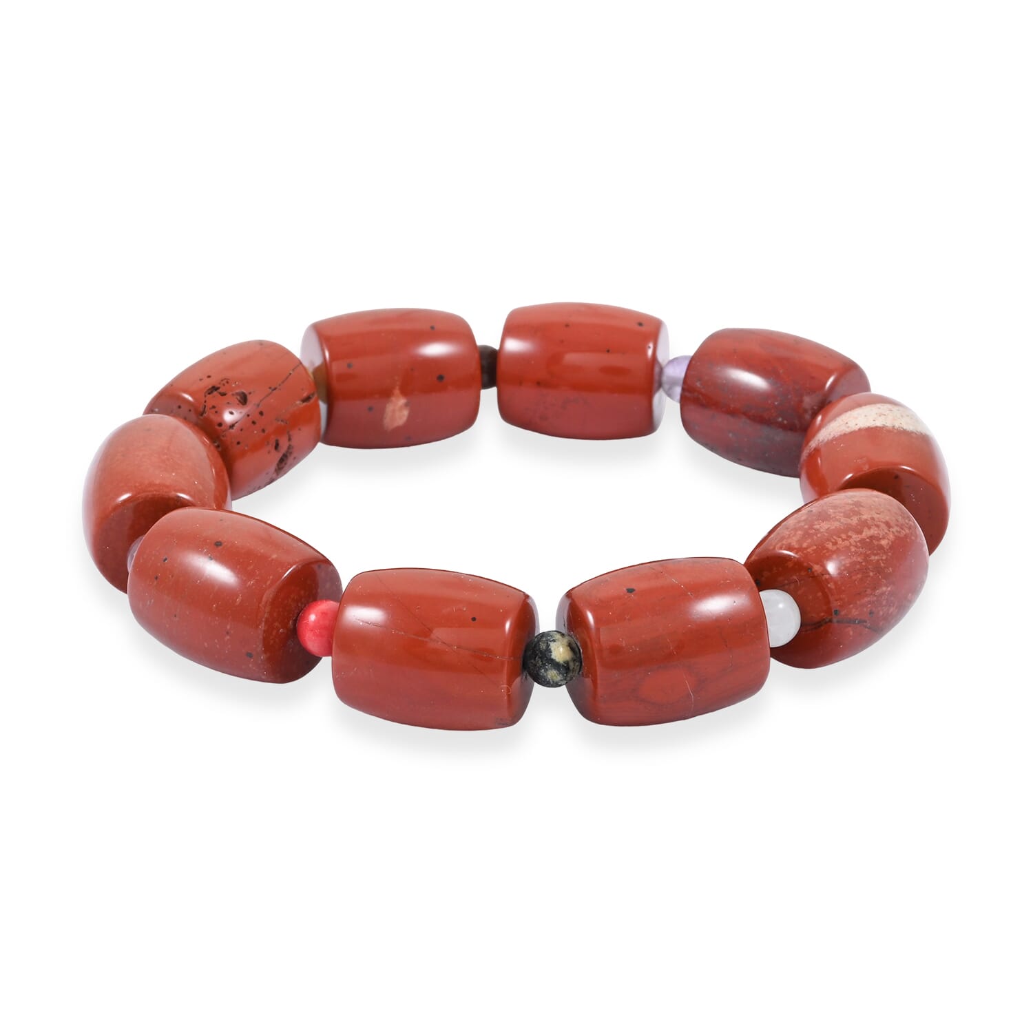 Red Jasper & Multi Gemstone Bracelet – For Overthinking & Self-Doubt