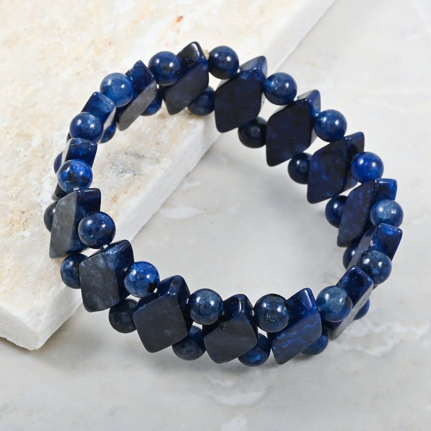 Speak Your Truth Lapis Lazuli Bracelet – For Honest Conversations & Authentic Living