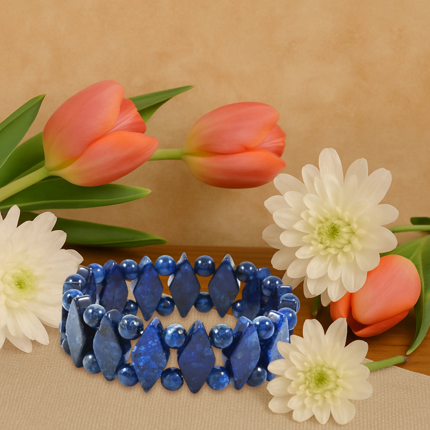 Speak Your Truth Lapis Lazuli Bracelet – For Honest Conversations & Authentic Living