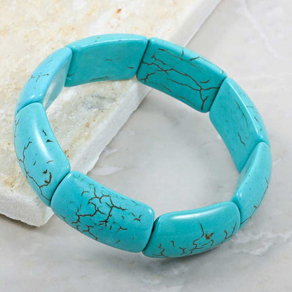 The Everyday Energy Bracelet – Featuring Natural Blue Magnesite