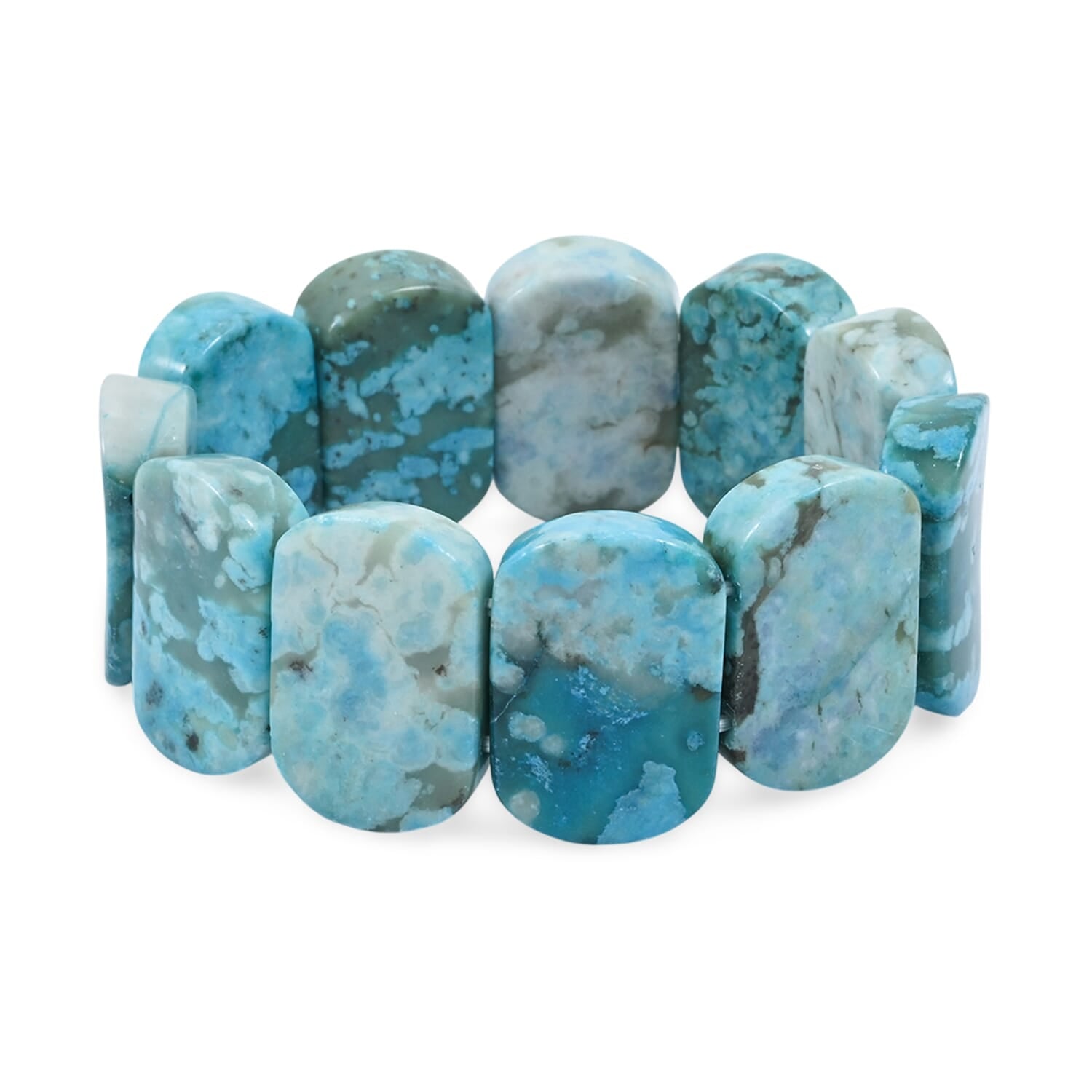 Turquoise Jasper Stretch Bracelet – Invite a More Positive Outlook