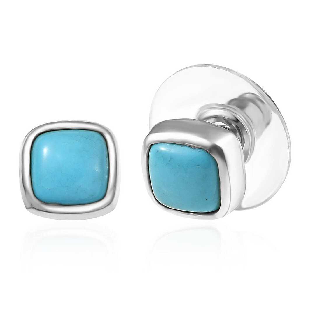 Sleeping Beauty Turquoise Stud Earrings