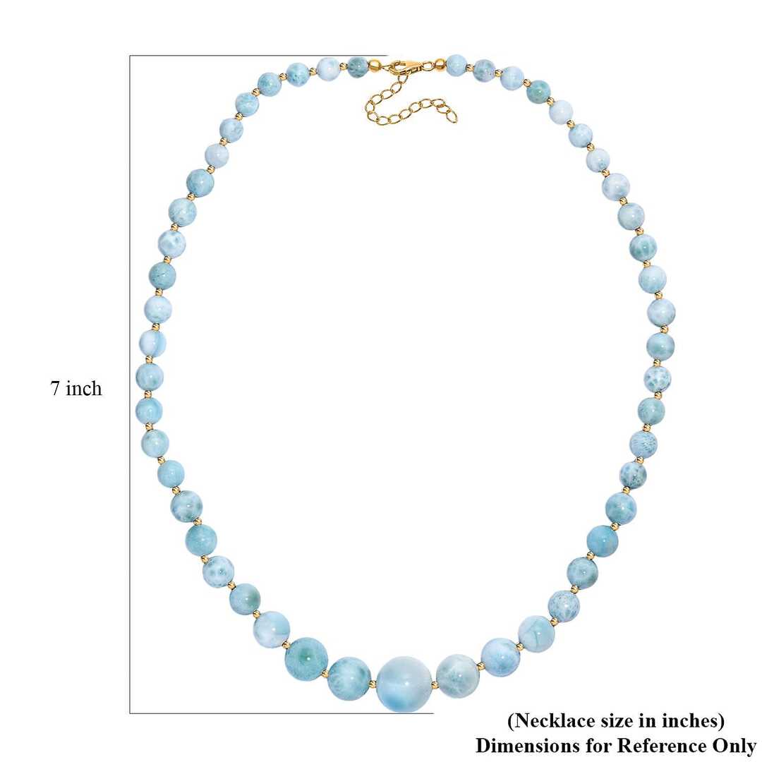 AAA Larimar Statement Necklace – Wear the Rarest Blue on Earth