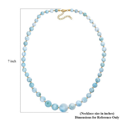 AAA Larimar Statement Necklace – Wear the Rarest Blue on Earth