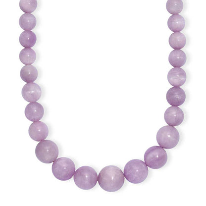 Kunzite Beaded Necklace