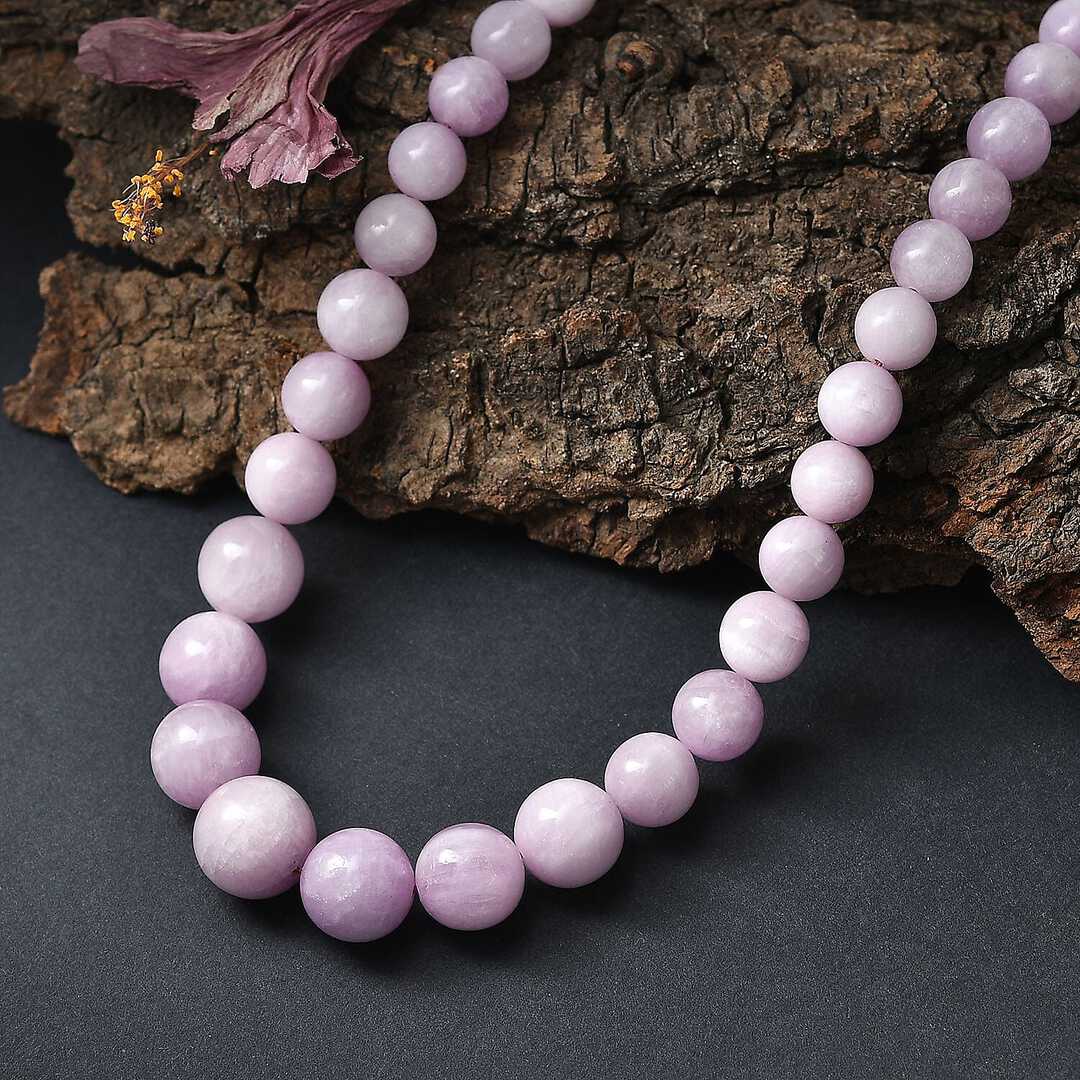 Kunzite Beaded Necklace