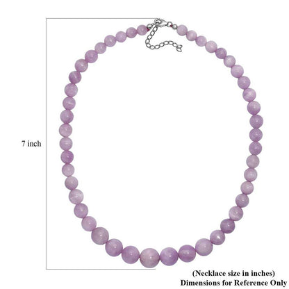 Kunzite Beaded Necklace