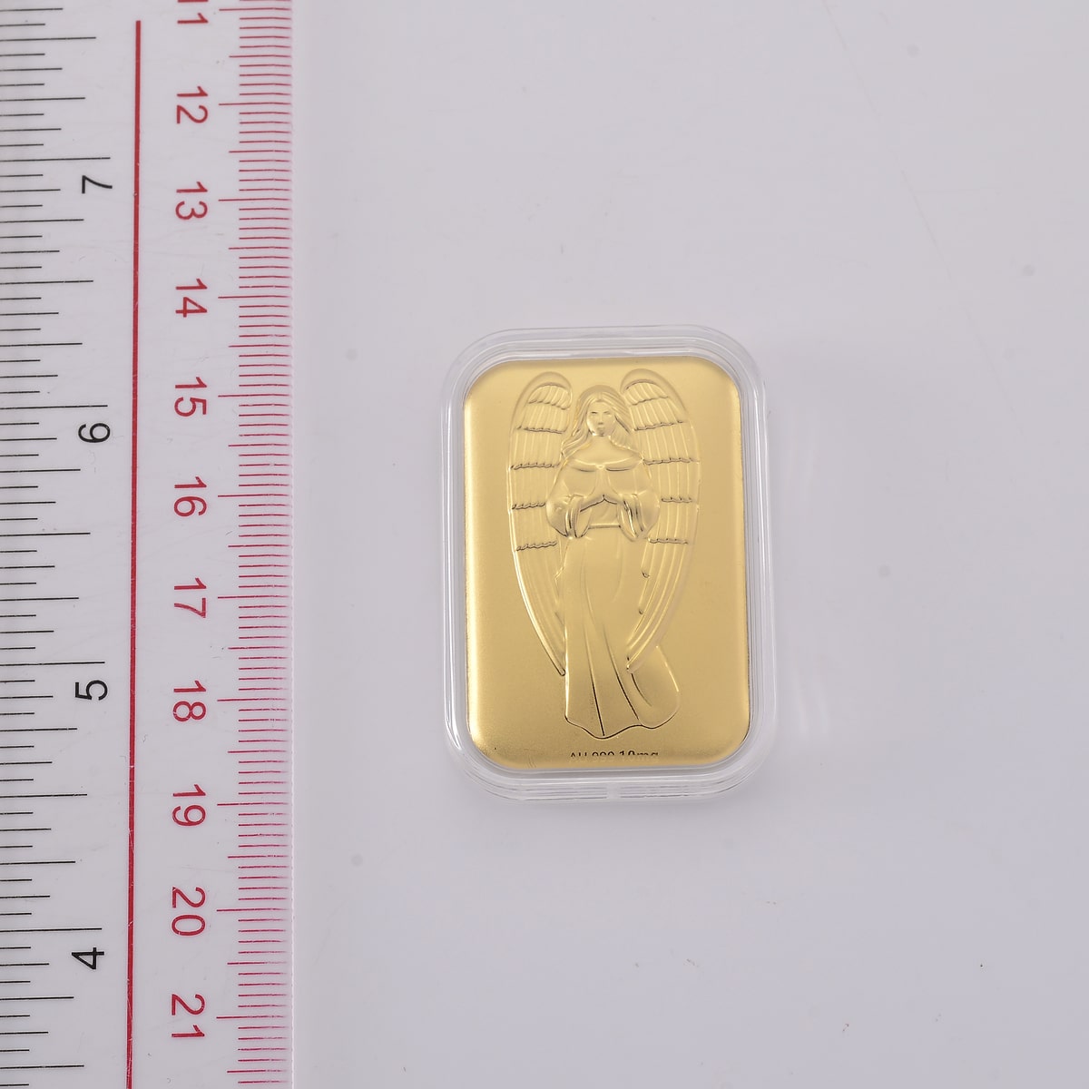 24K Angel Gold Emboss Sheet – Divine Protection for Your Journey