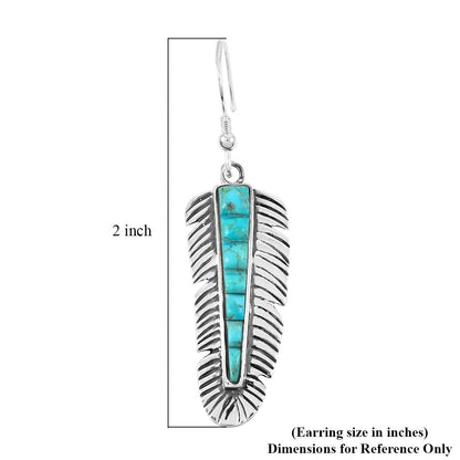 Santa Fe Style Feather Earrings – A Southwestern Touch of Natural Beauty