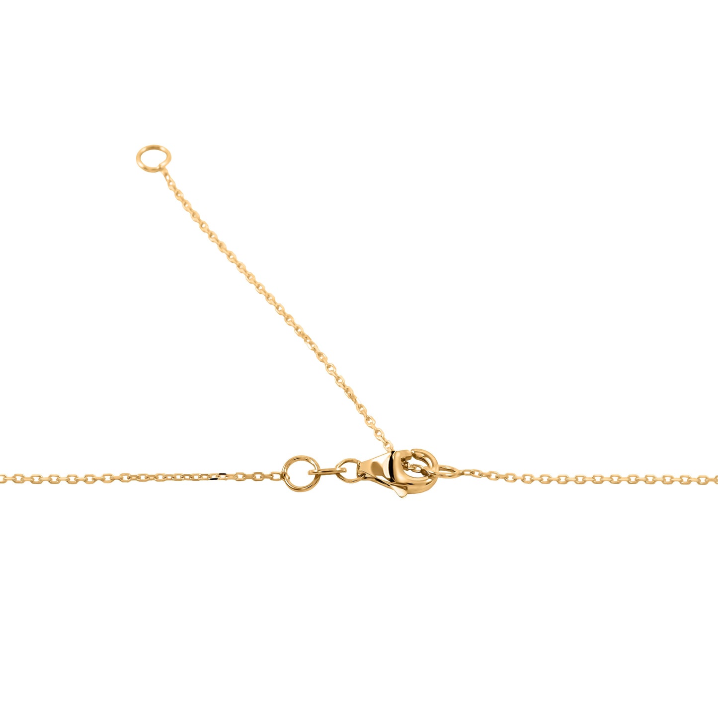 10K Yellow Gold Golden Key Necklace – Unlock the Beauty Within