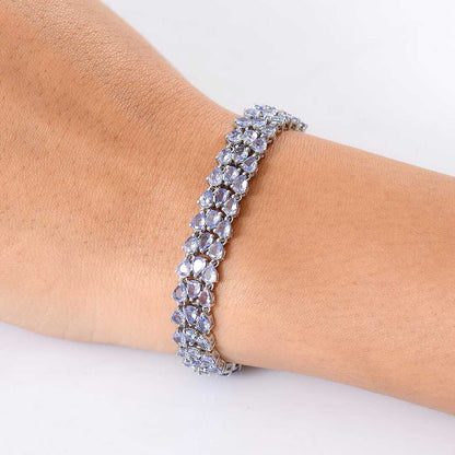 Wisteria Blossom Tanzanite Bracelet