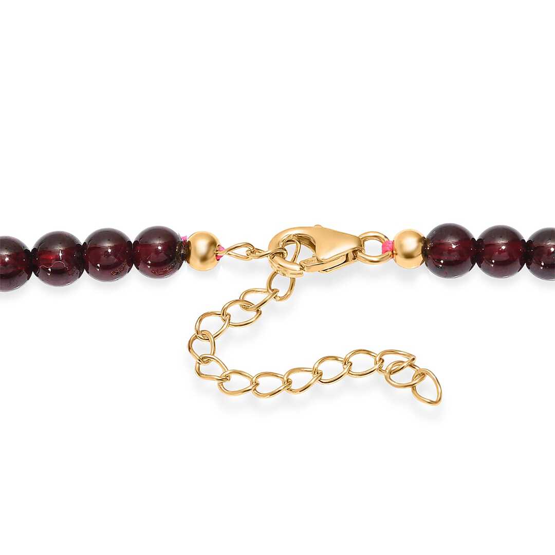 Mozambique Garnet Beaded Necklace