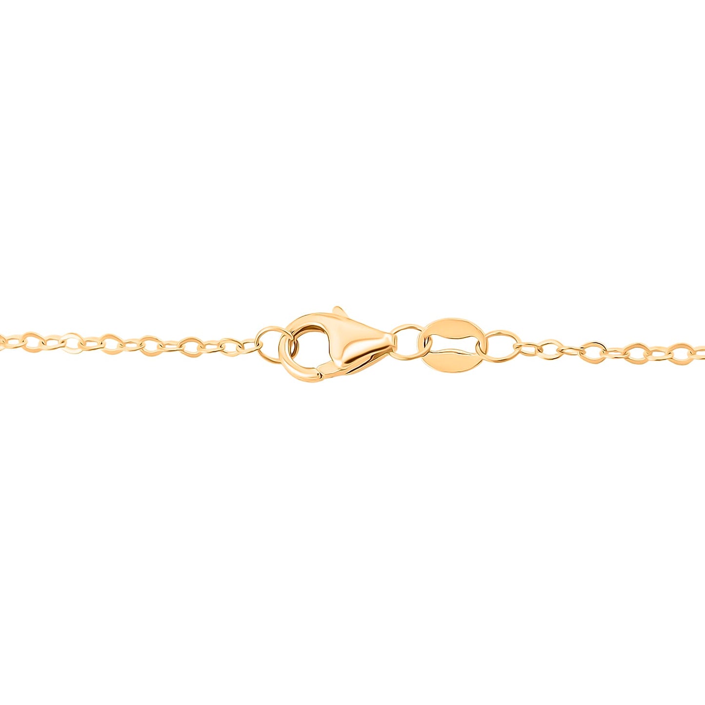 10K Yellow Gold Lucky Charms Necklace – Symbols of Fortune & Protection