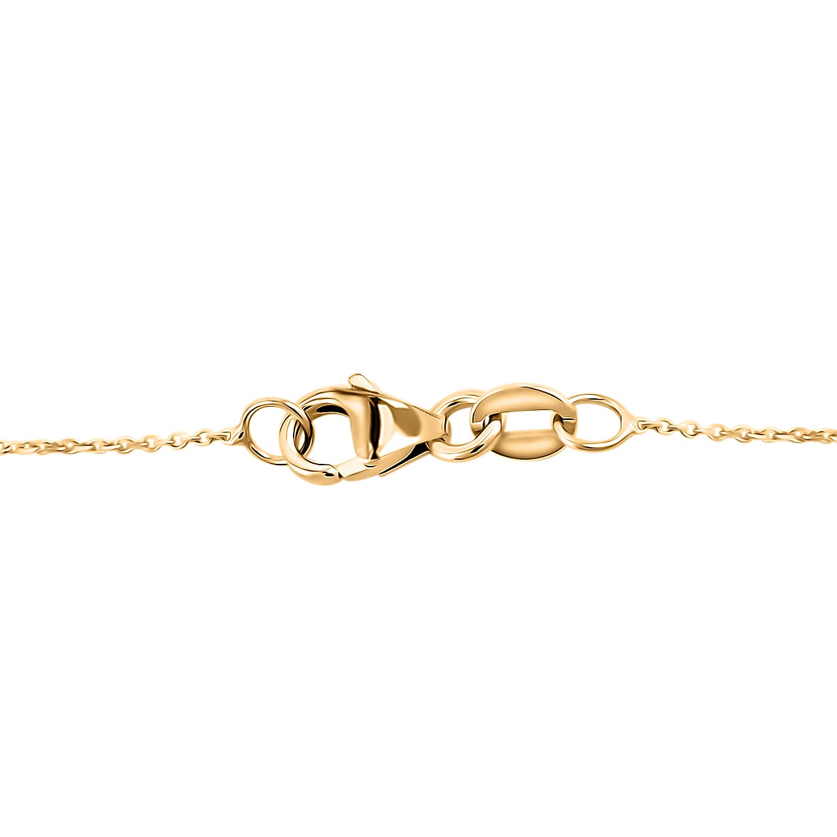 10K Yellow Gold Diamond-Cut Heart Beads Necklace – A Shimmering Symbol of Love