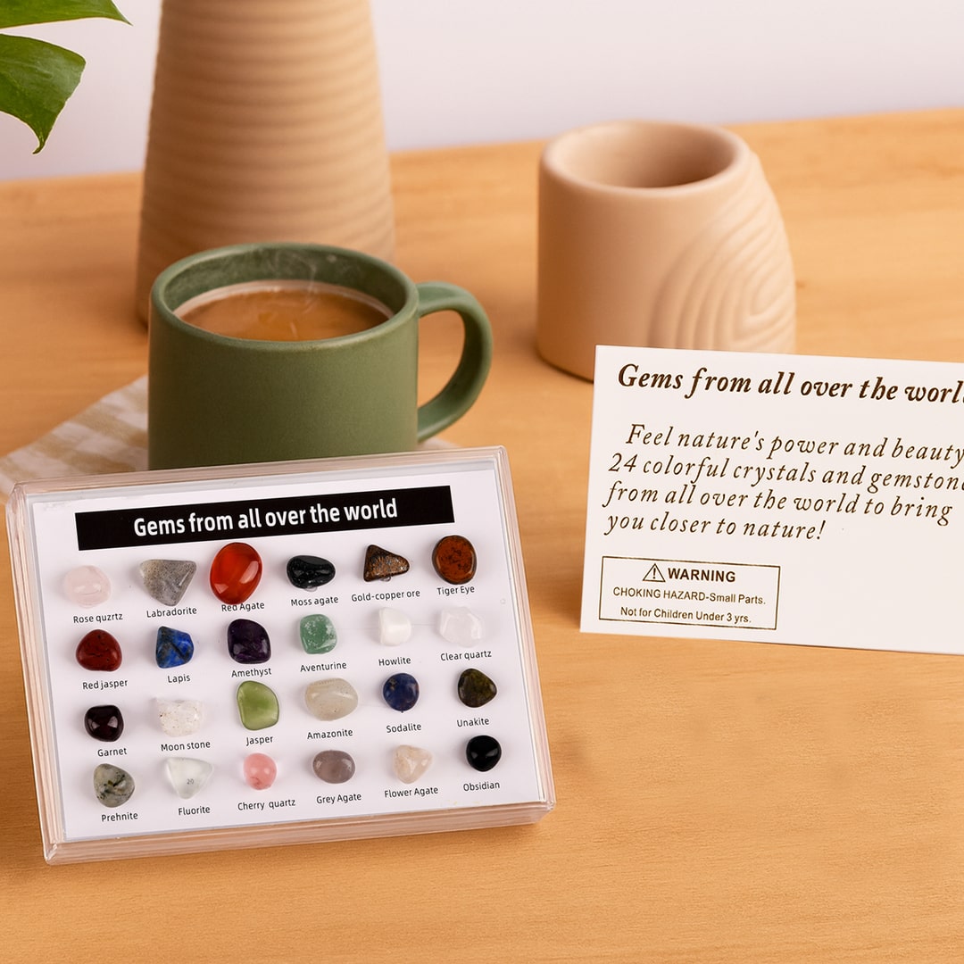 Gemstones Of The World Collection 24pcs