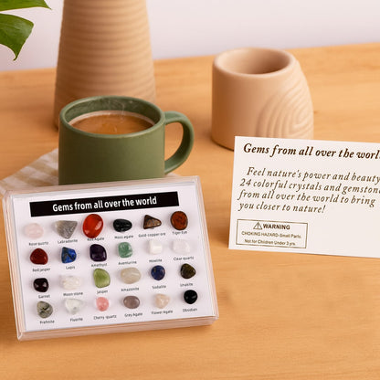 Gemstones Of The World Collection 24pcs