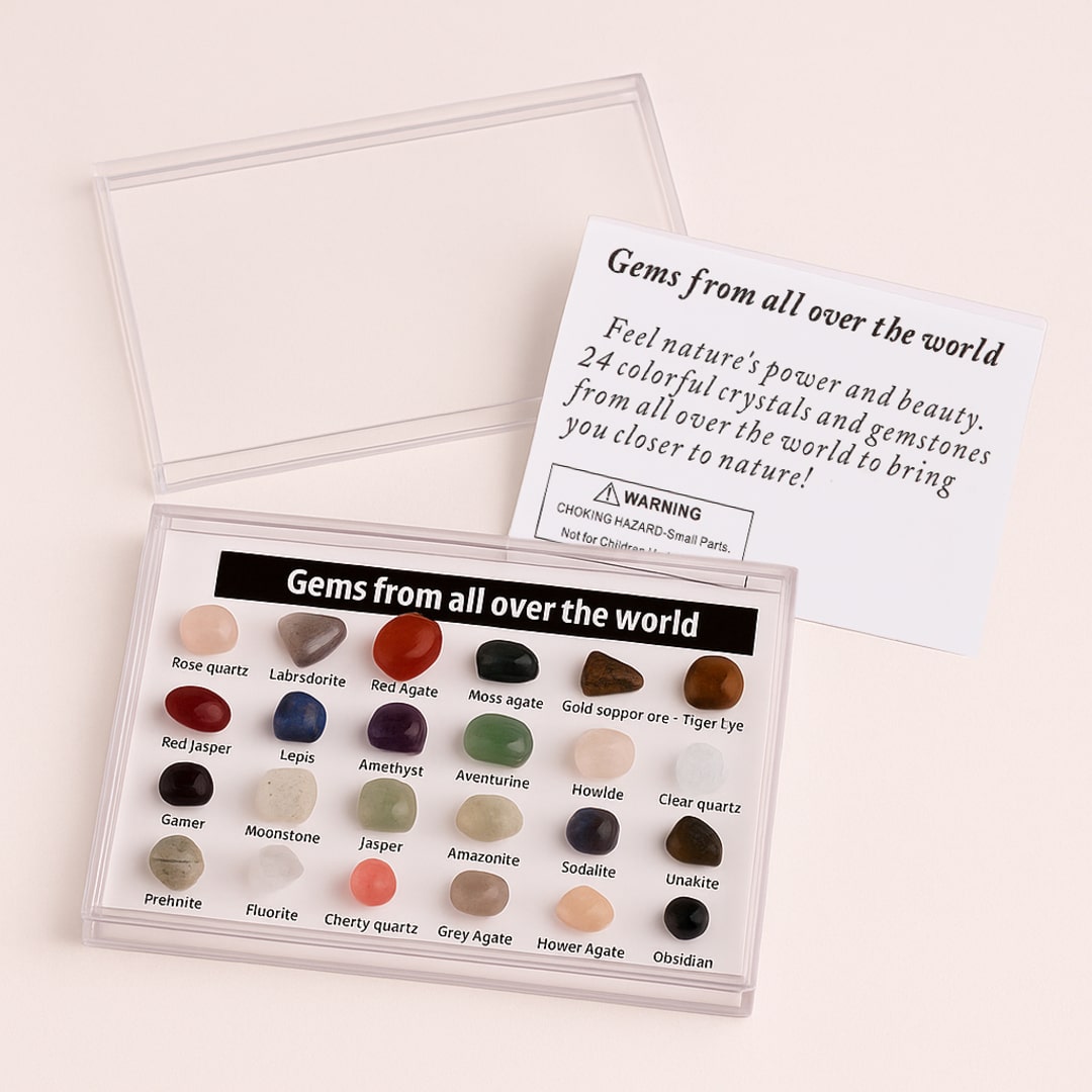 Gemstones Of The World Collection 24pcs