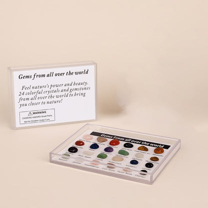 Gemstones Of The World Collection 24pcs
