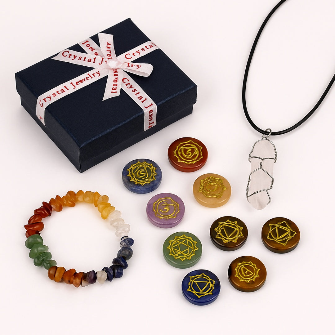 Chakra Kit – 9 Stones for Everyday Balance