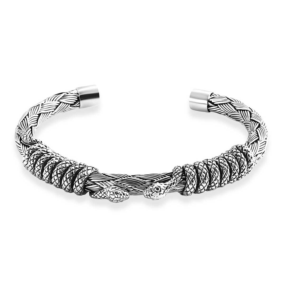 Bali Legacy Snake Cuff Bracelet