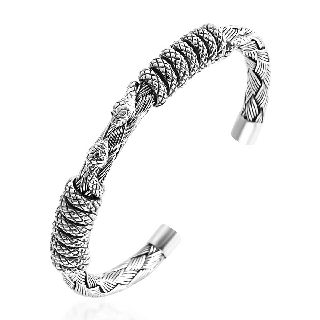Bali Legacy Snake Cuff Bracelet