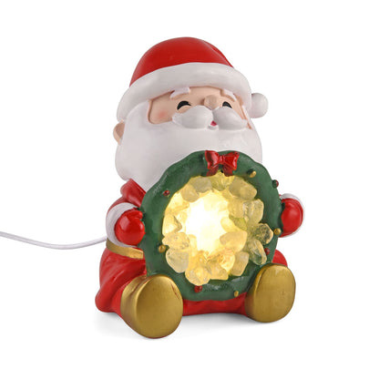 Crystal Santa Claus Night Light - Holiday Mindful Décor