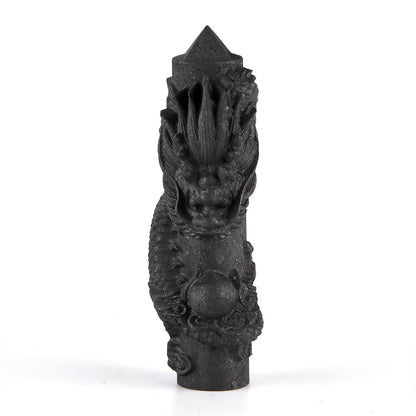 Natural Shungite Dragon Statue – A Keeper of Good Fortune