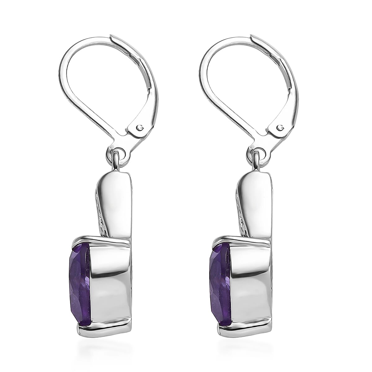 EverTrue African Amethyst Earrings — Spiritual Clarity & Elegant Charm
