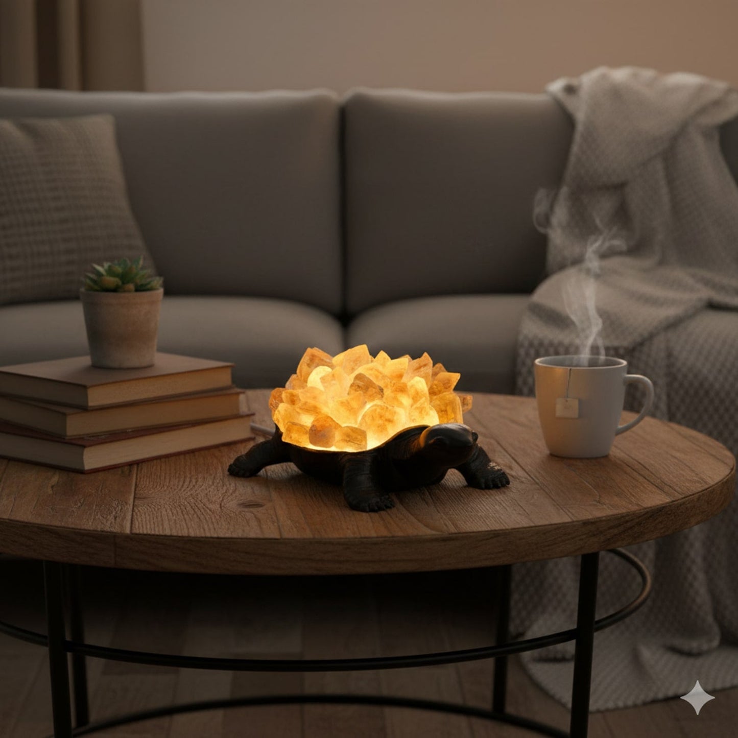 Crystal Turtle Night Light - Feng Shui Energy Decor