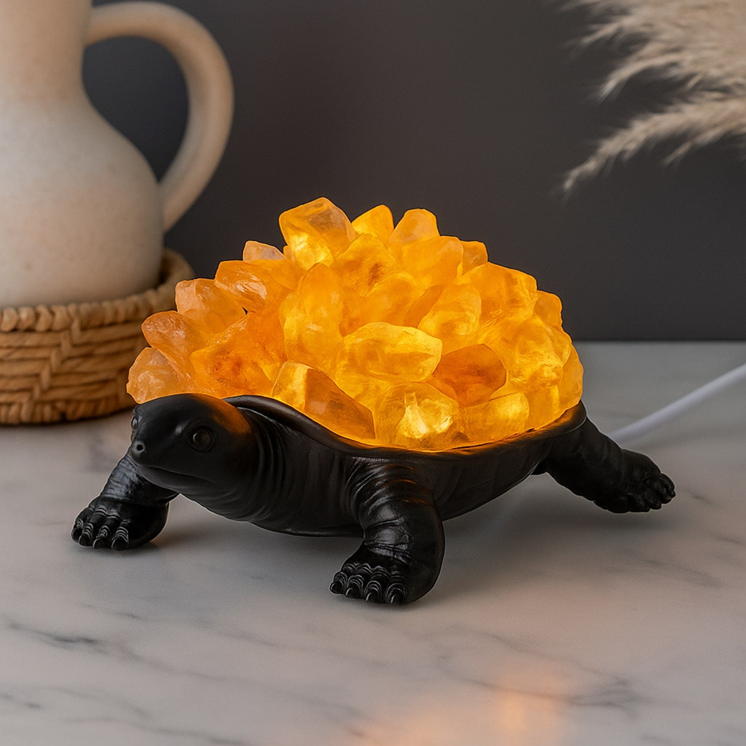 Crystal Turtle Night Light - Feng Shui Energy Decor