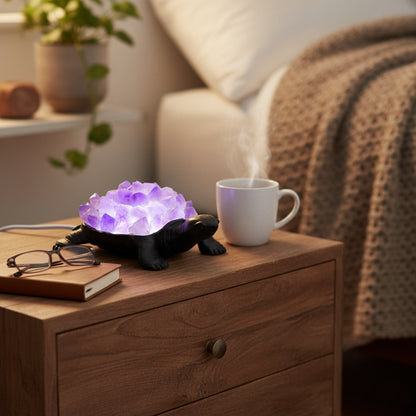 Crystal Turtle Night Light - Feng Shui Energy Decor